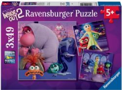 RAVENSBURGER CASSE-TÊTE 3 X 49 PIÈCES - DISNEY SENS DESSUS DESSOUS 2 #12001609